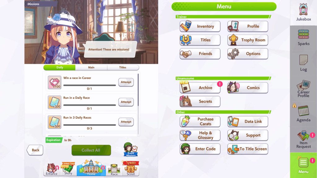 11 แหล่งฟาร์มเพชรตอนต้นเกม Umamusume: Pretty Derby