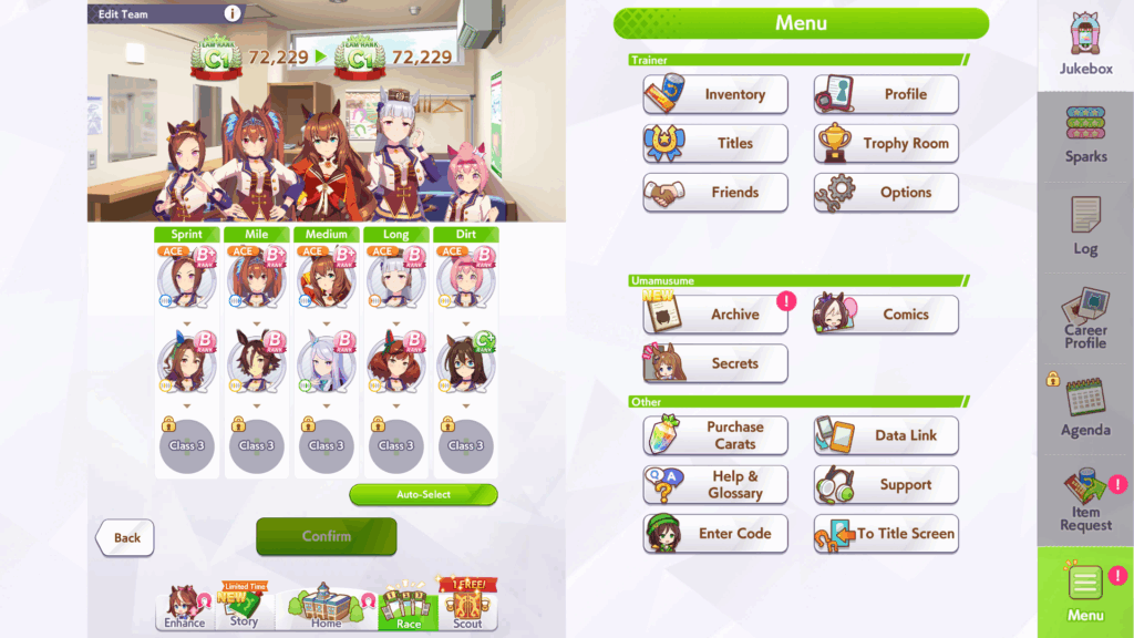 11 แหล่งฟาร์มเพชรตอนต้นเกม Umamusume: Pretty Derby
