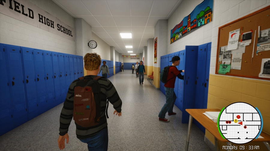 Agefield High เกมจำลองชีวิตวัยเรียนสุดป่วน ต่อยตี จีบสาว สร้างตำนานโรงเรียน 2 Agefield High