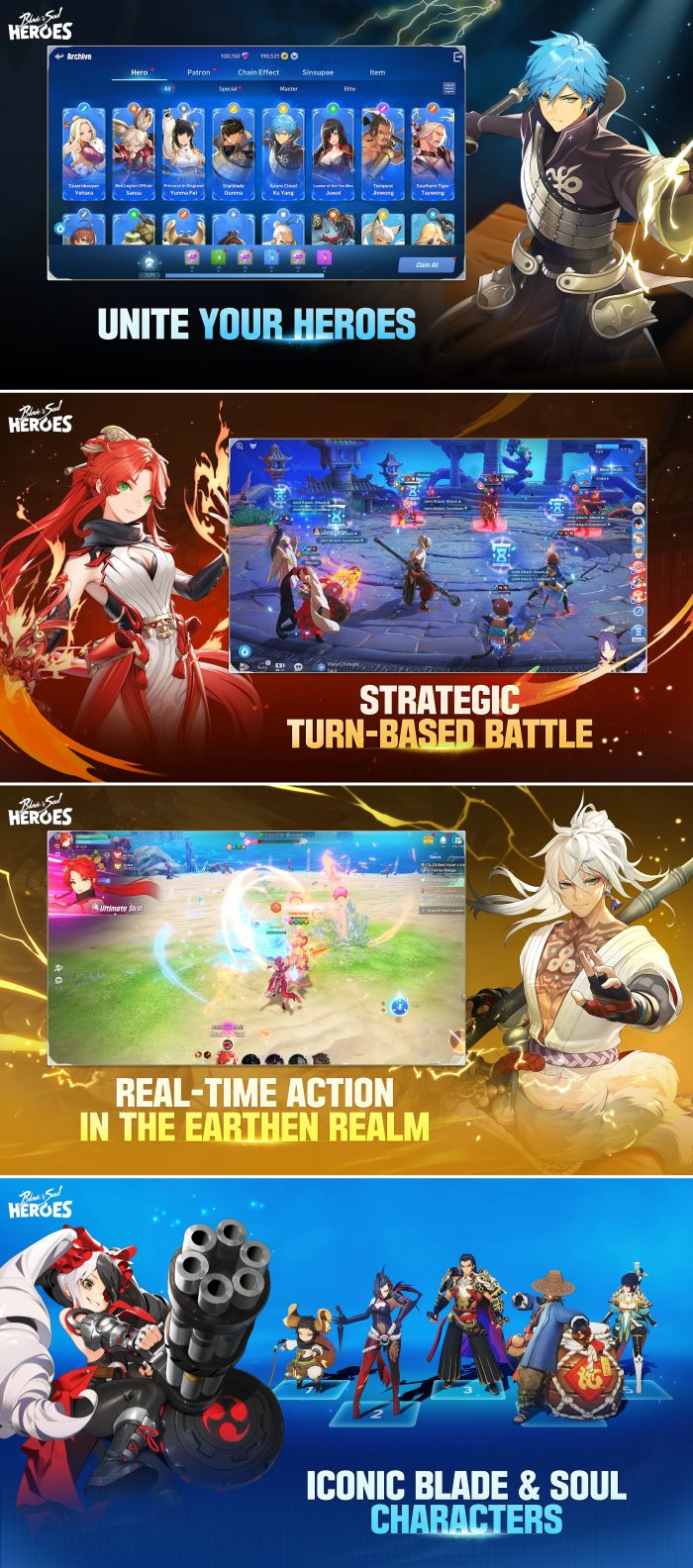 Blade & Soul Heroes เปิดลงทะเบียนล่วงหน้าทั้ง iOS/Android บนสโตร์ไทยแล้ว พร้อยลุยต้น ก.ย. นี้ 5 Blade and Soul Heroes Screenshot