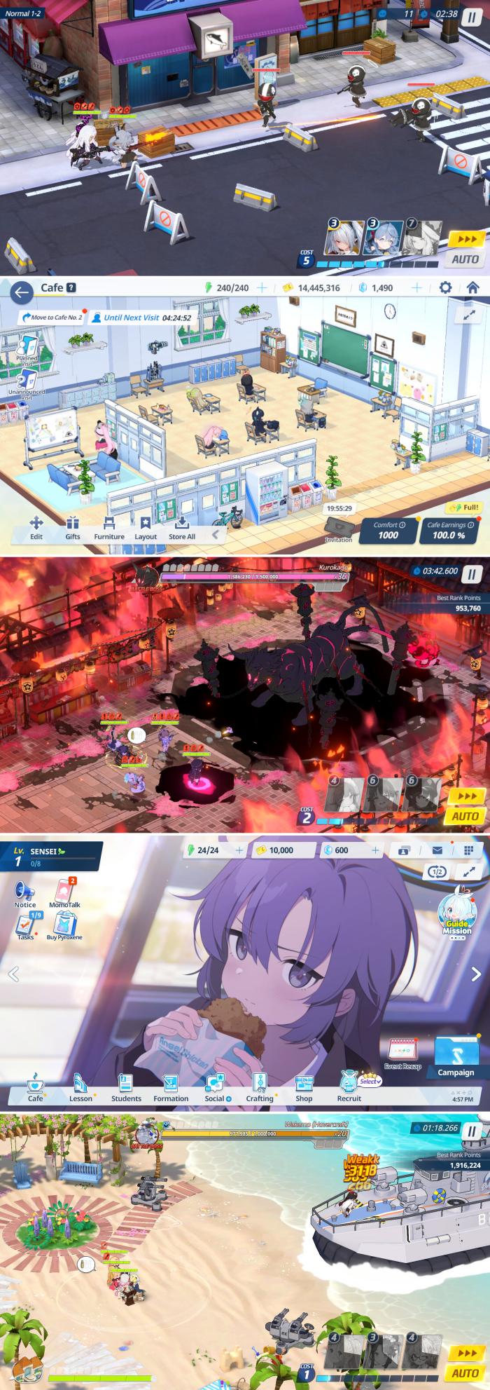 Blue Archive เปิดให้ฟรีบน Steam แล้ว 2 Blue Archive PC Screenshot