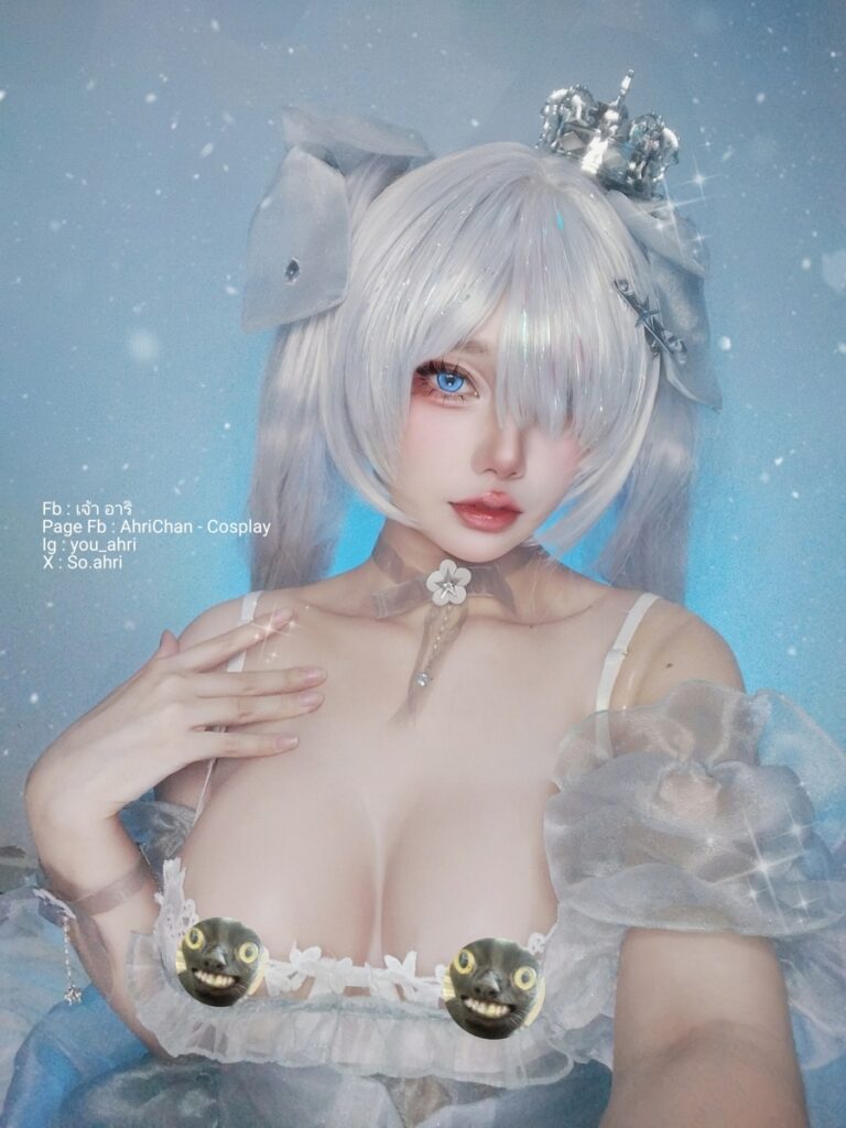 คุณอาริคอสเพลย์ Cinderella จาก NIKKE สวยแซ่บอีกแล้ว! 4 Cinderella NIKKE Cosplay by Ahri