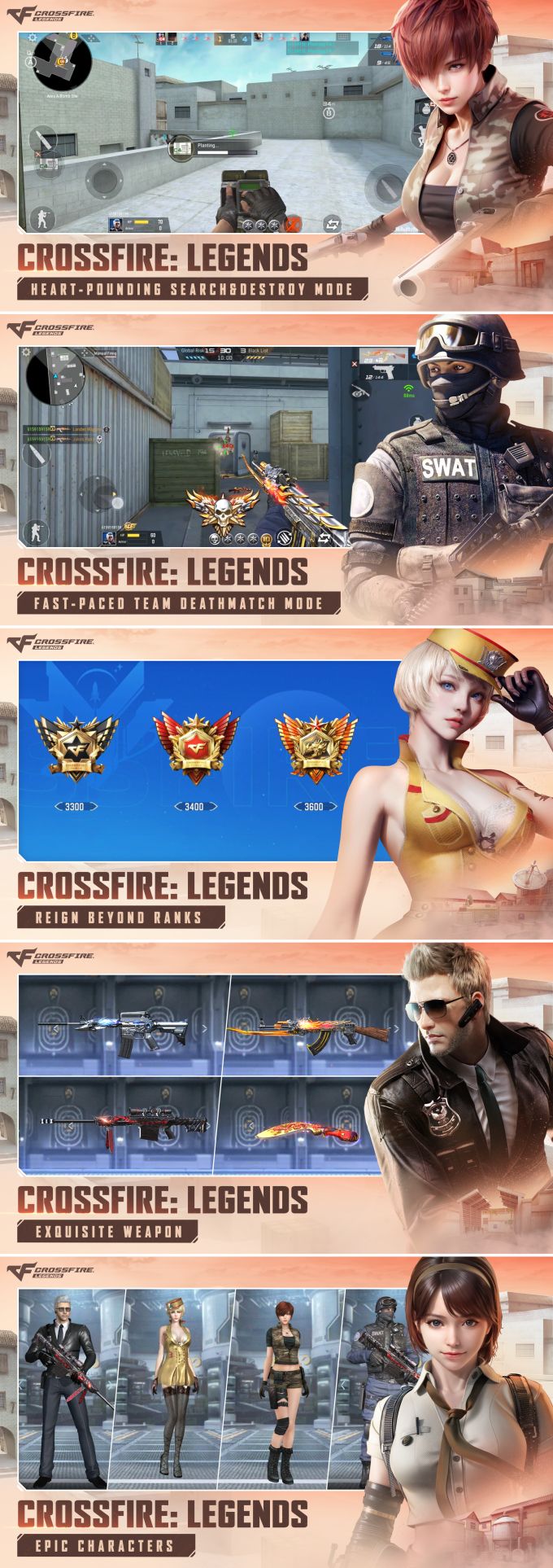 Crossfire: Legends เปิดทดสอบ Beta Test ทั้ง iOS และ Android บนสโตร์ไทยแล้ว! 4 Crossfire Legends screenshot