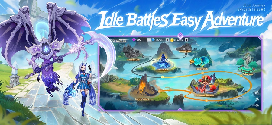 Epic Journey: Skypath Tales เกมมือถือผจญภัยแบบ Open World ในโลกแฟนตาซี 6 Epic Journey Skypath Tales Announced