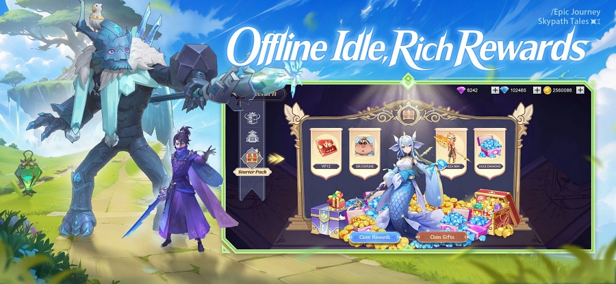 Epic Journey: Skypath Tales เกมมือถือผจญภัยแบบ Open World ในโลกแฟนตาซี 8 Epic Journey Skypath Tales Announced