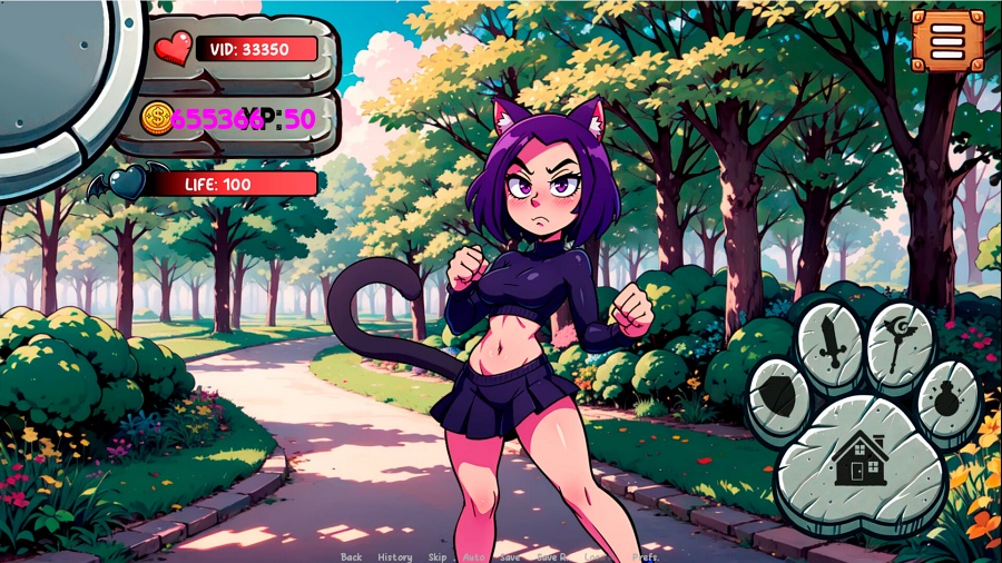 FEMINIST METEORITE เกม Hentai แนว Visual Novel เสียดสีสังคม พร้อมฉากต่อสู้แบบเทิร์นเบสสุดเดือด 7 FEMINIST METEORITE Announced