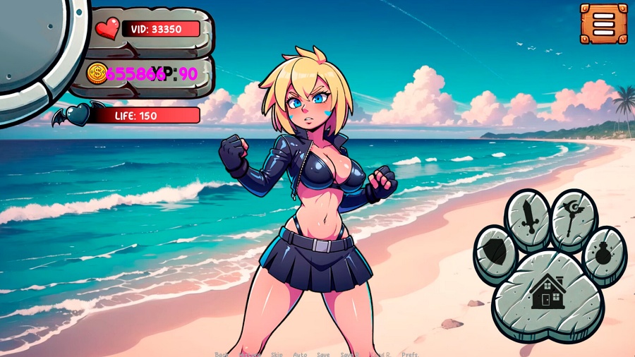 FEMINIST METEORITE เกม Hentai แนว Visual Novel เสียดสีสังคม พร้อมฉากต่อสู้แบบเทิร์นเบสสุดเดือด 6 FEMINIST METEORITE Announced