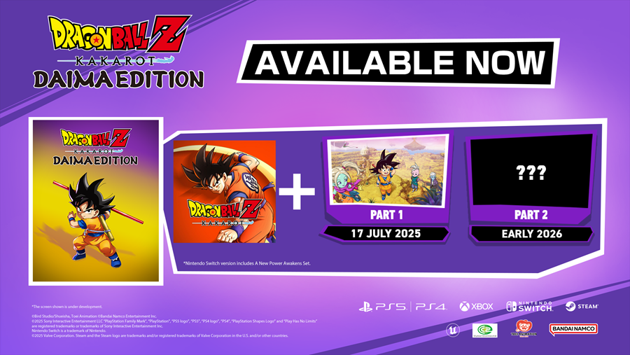 DLC ชุดใหม่จาก DRAGON BALL Z: KAKAROT "-DAIMA- การผจญภัยครั้งใหญ่ในโลกปีศาจ! PART 1" พร้อมให้เล่นแล้ว! 