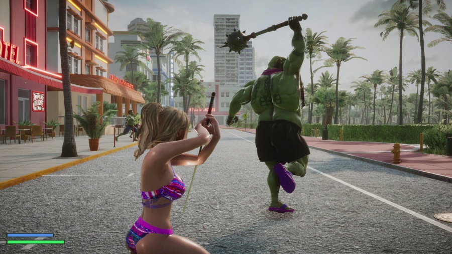 Great Tough Bikini เกมแอ็กชั่นสุดร้อนแรง สวมบทสาวในชุดบิกินี่ออกลุยสังหารออร์ค 5 Great Tough Bikini Announced