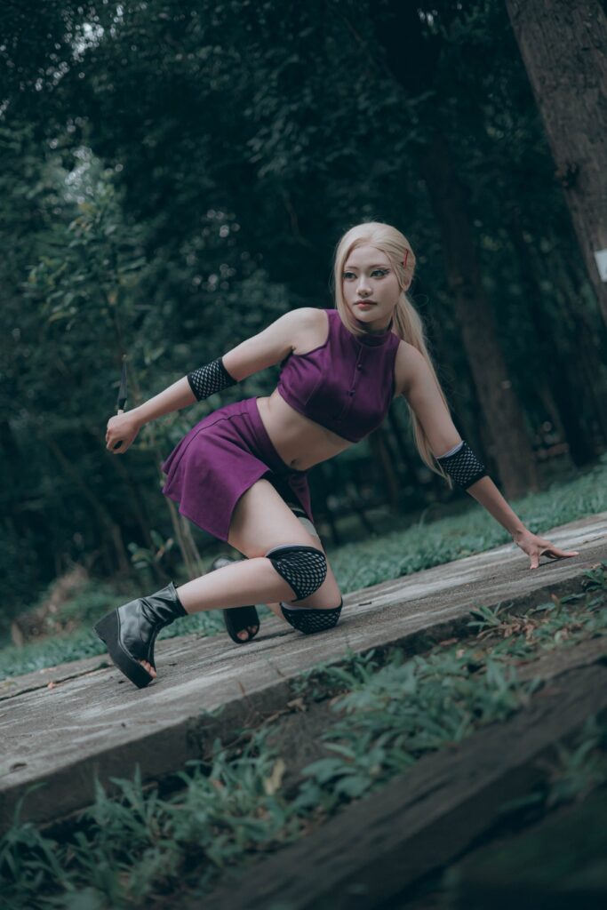 คุณข้าวโพดคอสเพลย์ Ino จาก Naruto ได้สวยเป๊ะ 3 Ino Naruto Cosplay by Khaw Phod