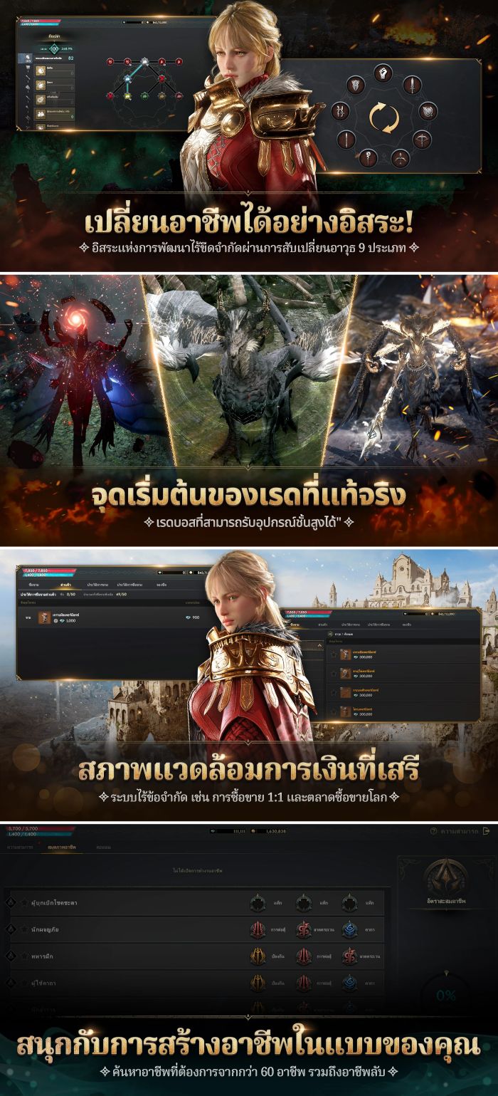 LORDNINE: Infinite Class เปิดดาวน์โหลดล่วงหน้าทั้งบน PC และมือถือสโตร์ไทยแล้ว พร้อมลุย 31 ก.ค. นี้ 4 LORDNINE Thailand screenshot