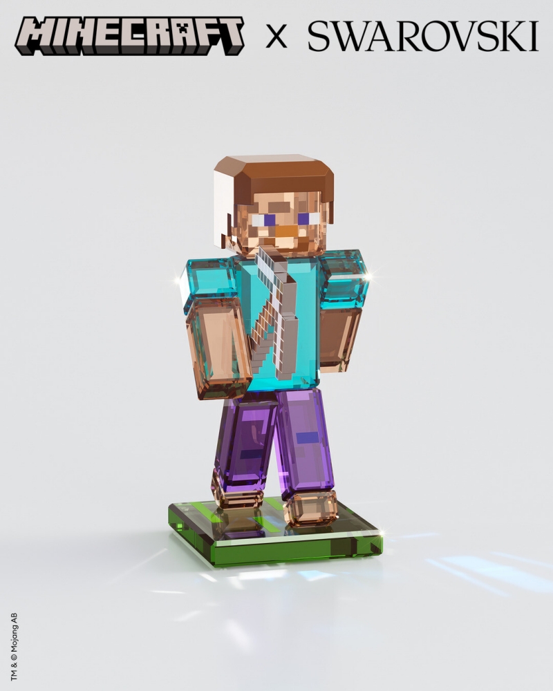 Swarovski เนรมิตโลก Minecraft สู่ดีไซน์คริสตัลสุดระยิบระยับ 2 Swarovski เนรมิตโลก Minecraft สู่ดีไซน์คริสตัลสุดระยิบระยับ