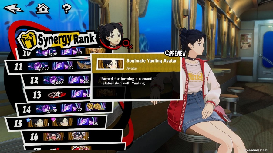 อธิบายระบบจีบสาว ใน Persona 5: The Phantom X 3 Persona 5 The Phantom X Dating Info