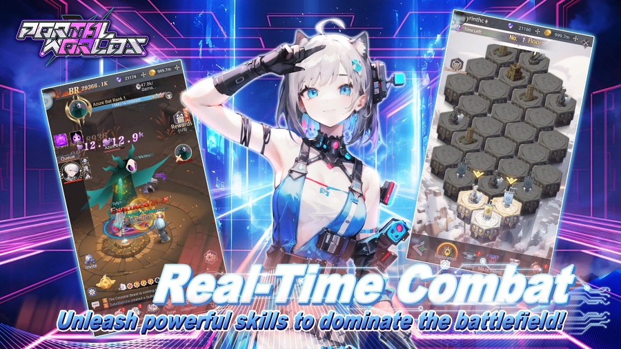Portal Worlds เกมมือถือ Idle RPG สาวจักรกลสุดแซ่บในโลกหลังหายนะ 8 Portal Worlds Announced