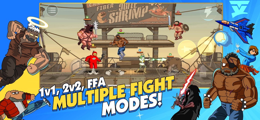 Punch TV: Ultimate Fight Show เกมมือถือแอ็กชั่นสุดปั่นรวมพลนักสู้กว่า 55 ตัว 8 Punch TV Ultimate Fight Show Announced