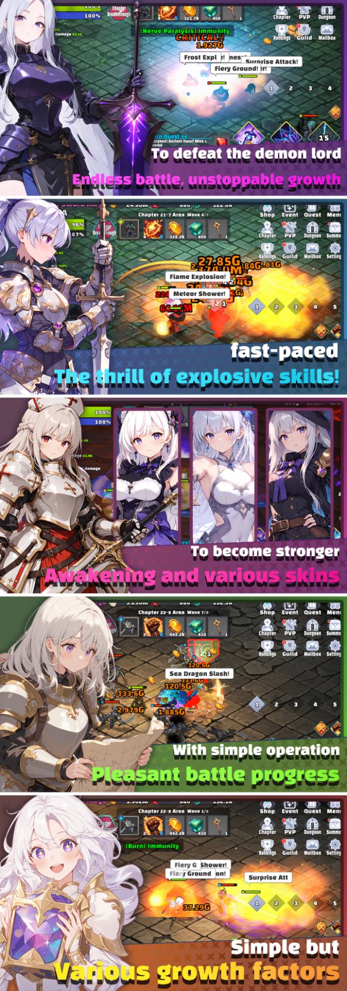 Raising Reincarnated SwordMage เปิดให้บริการทั้ง iOS/Android บนสโตร์ไทยแล้ว 3 Raising Reincarnated SwordMage screenshot