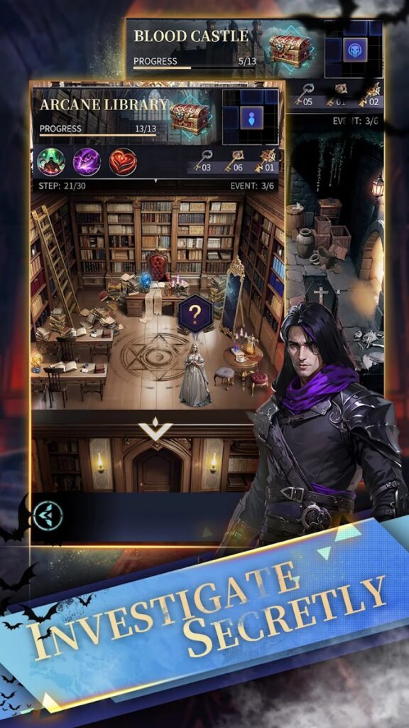 Vampires Are Coming เกมมือถือรวมพลแวมไพร์ผสมผสาน Idle Card Battle, Match-3 และมินิเกมสุดมันส์ 7 Vampires Are Coming Announced