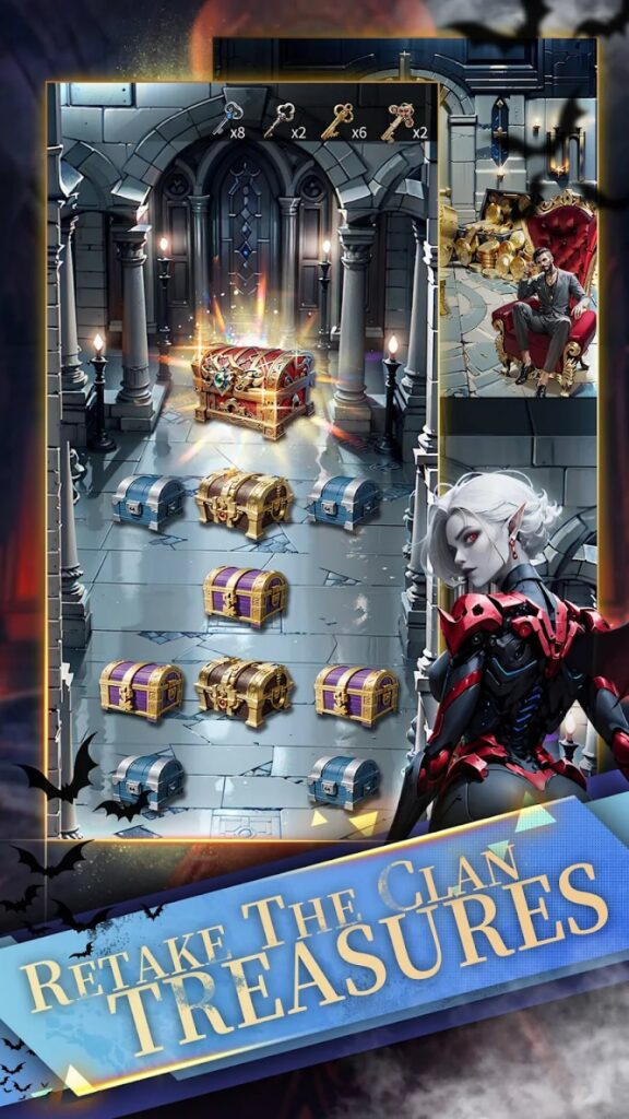 Vampires Are Coming เกมมือถือรวมพลแวมไพร์ผสมผสาน Idle Card Battle, Match-3 และมินิเกมสุดมันส์ 9 Vampires Are Coming Announced