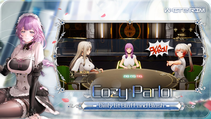 White Rim เกมมือถือ RPG Sci-Fi ผสม Waifu Shooter สุดล้ำ 8 White Rim Announced