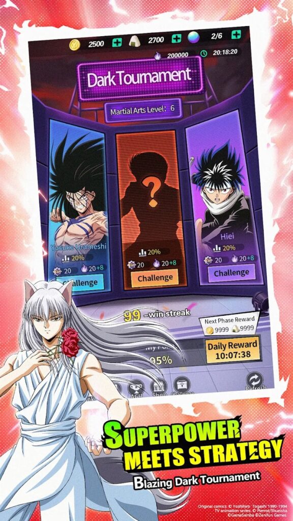 YuYu Hakusho: Slugfest เกมมือถือ RPG สะสมตัวละครจากอนิเมะ 'คนเก่งฟ้าประทาน' 8 YuYu Hakusho: Slugfest Announced