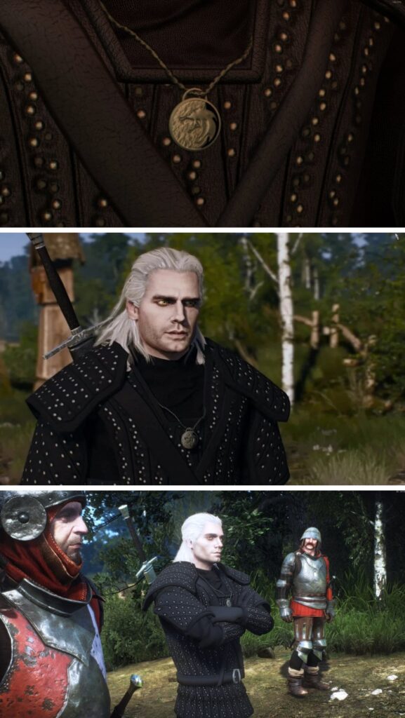 ม็อดแปลงโฉม Geralt ใน The Witcher 3 ให้ป็น Henry Cavill แบบ Netflix