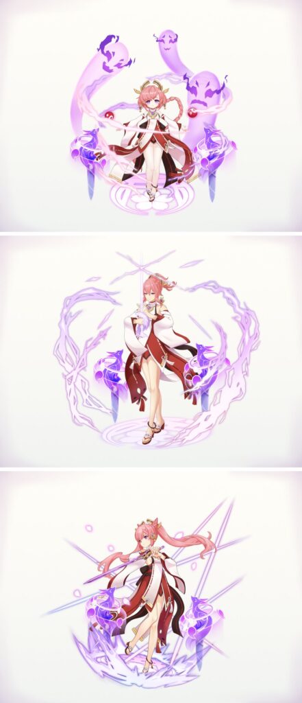 จะเป็นอย่างไรหากตัวละครใน Genshin Impact ใส่ชุดแบบ Yae Miko 3 จะเป็นอย่างไรหากตัวละครใน Genshin Impact ใส่ชุดแบบ Yae Miko