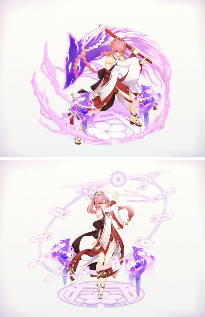จะเป็นอย่างไรหากตัวละครใน Genshin Impact ใส่ชุดแบบ Yae Miko 2 จะเป็นอย่างไรหากตัวละครใน Genshin Impact ใส่ชุดแบบ Yae Miko