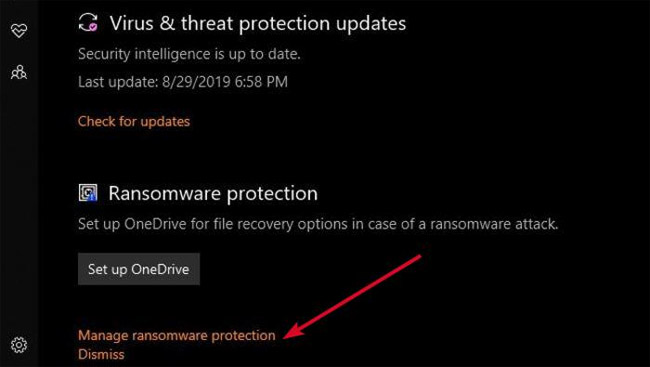 วิธีเปิดฟีเจอร์ป้องกันการโจมตีจาก Ransomware ใน Windows 10 6 วิธีเปิดฟีเจอร์ป้องกันการโจมตีจาก Ransomware ใน Windows 10