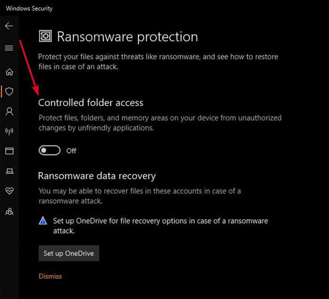 วิธีเปิดฟีเจอร์ป้องกันการโจมตีจาก Ransomware ใน Windows 10 7 วิธีเปิดฟีเจอร์ป้องกันการโจมตีจาก Ransomware ใน Windows 10