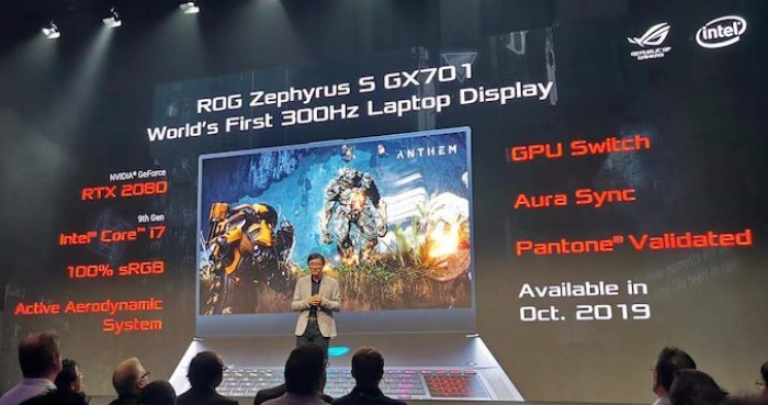 ASUS เตรียมวางขายเกมมิ่งโน้ตบุ๊คที่มาพร้อมหน้าจอรองรับ 300Hz 2 ASUS เตรียมวางขายเกมมิ่งโน้ตบุ๊คที่มาพร้อมหน้าจอรองรับ 300Hz