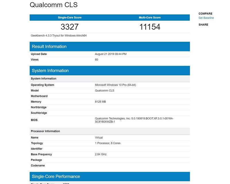 มาเหนือ ! Snapdragon 8cx ทำคะแนนได้ใกล้เคียง i5-8250U 2 มาเหนือ ! Snapdragon 8cx ทำคะแนนได้ใกล้เคียง i5-8250U