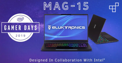 Eluktronics Mag-15 เกมมิ่งโน้ตุบ๊คสุดบางและเบาจาก Intel