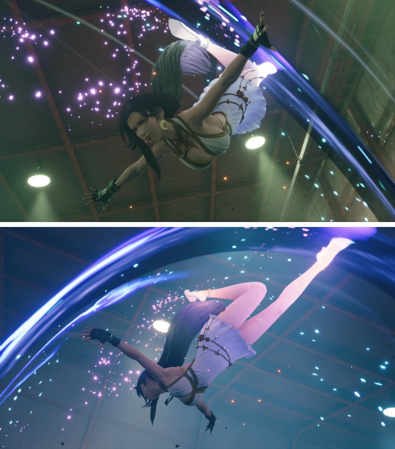 เปลี่ยนชุด Tifa ใน FFVIIR ให้เป็นสีขาวสุดหรู