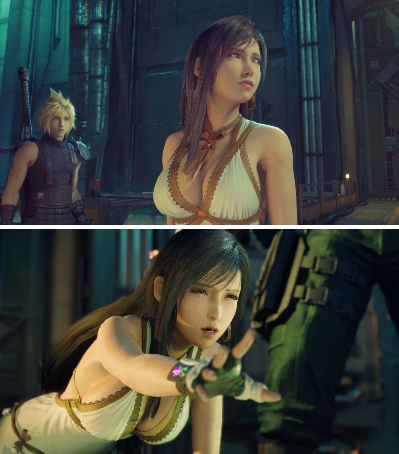 เปลี่ยนชุด Tifa ใน FFVIIR ให้เป็นสีขาวสุดหรู