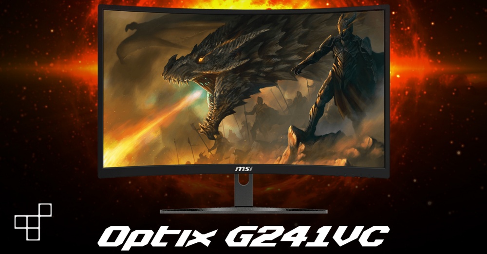 [ดีลสุดคุ้ม] MSI OPTIX G241VC จอโค้งสำหรับผู้ที่อยากลองสิ่งใหม่ๆ