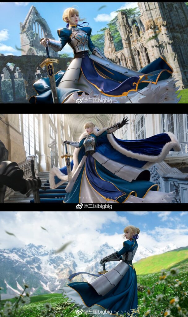 ชมคอสเพลย์ Artoria จาก FGO ที่สวยงามเลอค่า 3 ชมคอสเพลย์ Artoria จาก FGO ที่สวยงามเลอค่า
