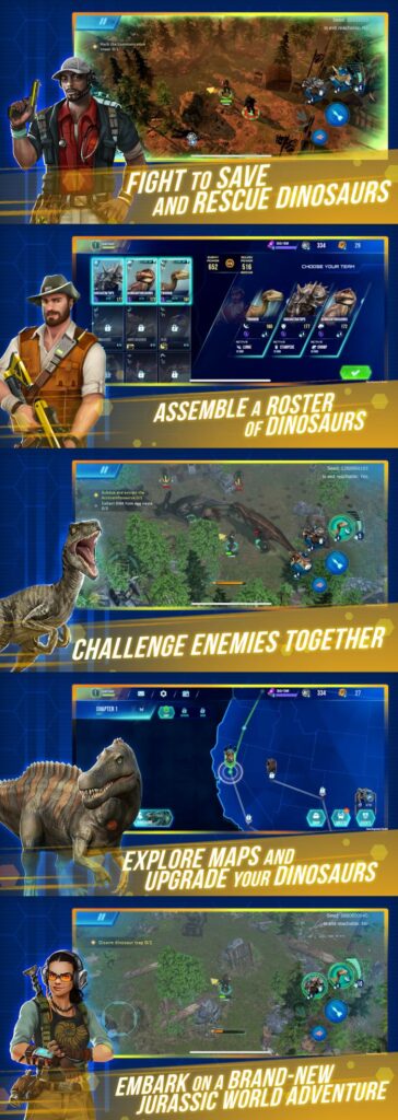 Jurassic World Primal Ops เปิดให้บริการแบบ Soft-Launch ในบางประเทศ 5 Jurassic World Primal Ops เปิดให้บริการแบบ Soft-Launch ในบางประเทศ