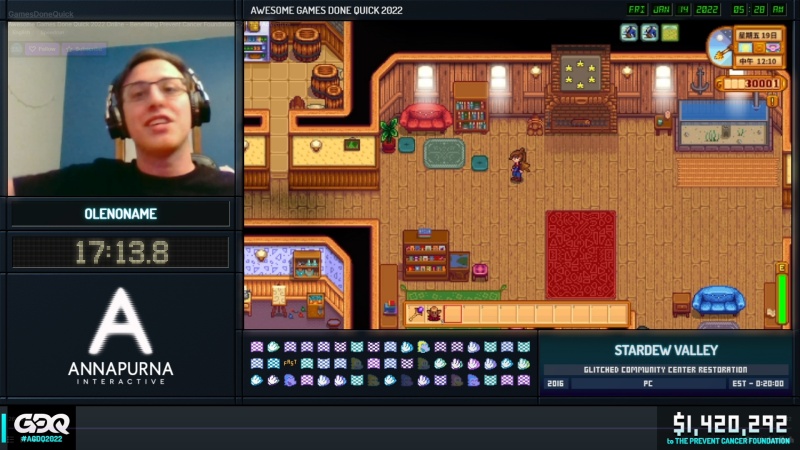 โหดไปไหม? เกมเมอร์เคลียร์ Stardew Valley ภายใน 17 นาที
