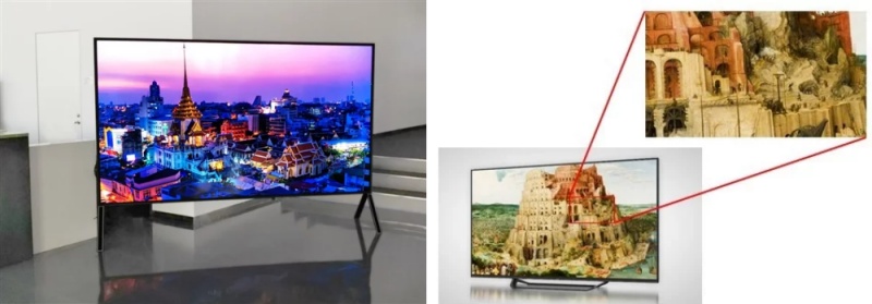 ครั้งแรกของโลก ! Sharp เตรียมเปิดตัวสมาร์ททีวีขนาด 120 นิ้ว 8K