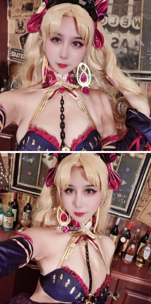 สาวจีนแปลงโฉมเป็น Ereshkigal จาก FGO แบบจัดเต็ม