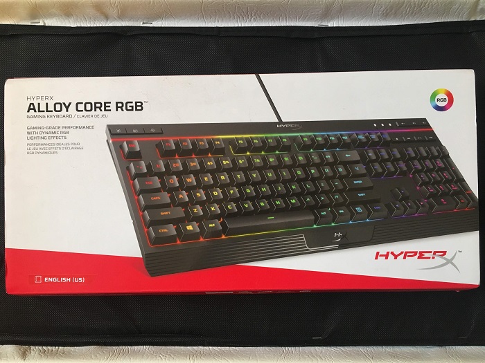 [รีวิว] เกมมิ่งคีย์บอร์ด HyperX Alloy Core RGB