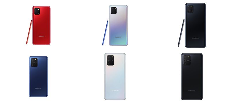 เปิดตัว Samsung Galaxy Note 10 Lite และ S10 Lite 2 เปิดตัว Samsung Galaxy Note 10 Lite และ S10 Lite