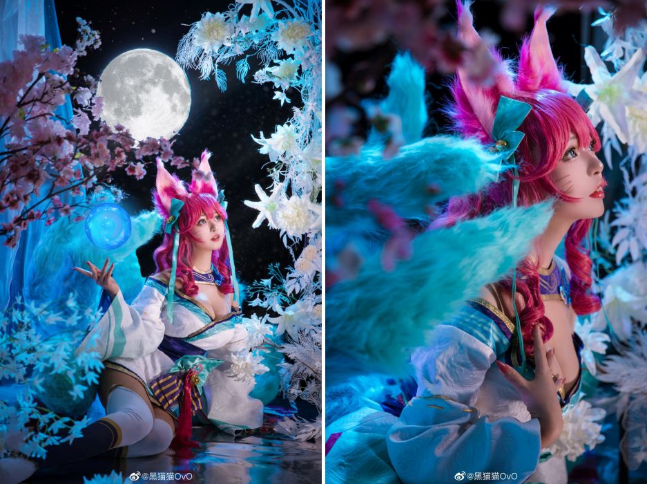 สาวจีนคอสเพลย์ Ahri จาก LoL ได้สวยงามอลังการ 4 สาวจีนคอสเพลย์ Ahri จาก LoL ได้สวยงามอลังการ