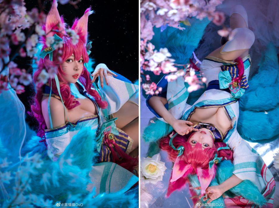 สาวจีนคอสเพลย์ Ahri จาก LoL ได้สวยงามอลังการ 3 สาวจีนคอสเพลย์ Ahri จาก LoL ได้สวยงามอลังการ