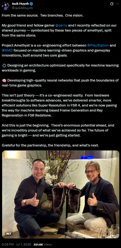 PlayStation 6 x AMD
