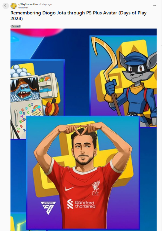 แฟน ๆ เรียกร้องให้ PlayStation นำ PSN Avatar ของ Diogo Jota กลับมาอีกครั้ง! 2 แฟน ๆ เรียกร้องให้ PlayStation นำ PSN Avatar ของ Diogo Jota กลับมาอีกครั้ง!