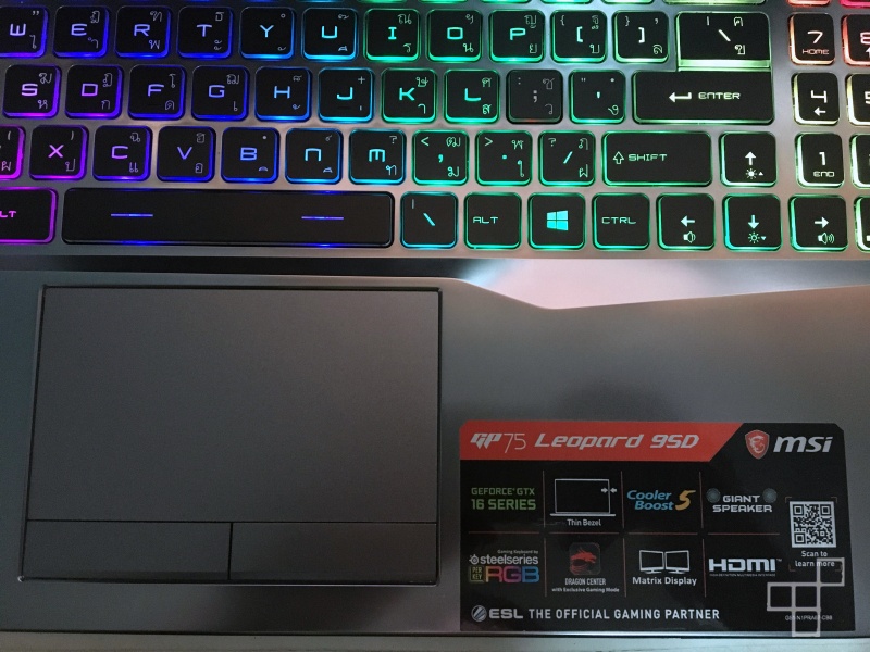 [รีวิว] MSI GP75 Leopard 9SD เกมมิ่งโน้ตบุ๊คสุดแรง มีทุกอย่างครบจบครบในเครื่องเดียว