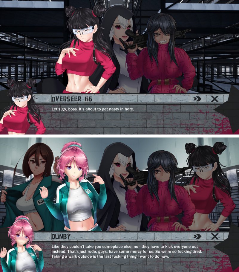 SQUID GIRLS วิ่งหนีนรกแห่งกามารมณ์ 4 SQUID GIRLS วิ่งหนีนรกแห่งกามารมณ์