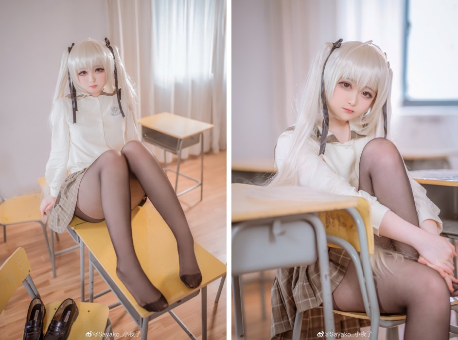 ชมคอสเพลย์ Sora จาก Yosuga no Sora (ฟากฟ้าแห่งความสัมพันธ์) ในชุดนักเรียน 5 ชมคอสเพลย์ Sora จาก Yosuga no Sora (ฟากฟ้าแห่งความสัมพันธ์) ในชุดนักเรียน