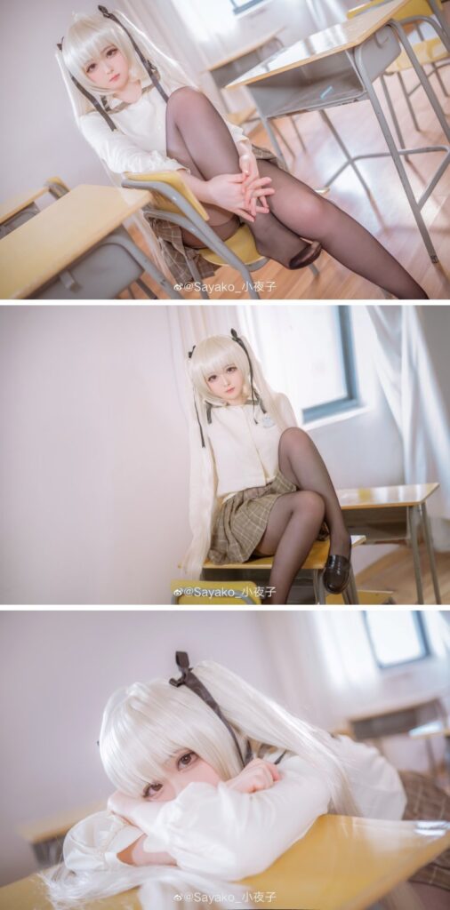 ชมคอสเพลย์ Sora จาก Yosuga no Sora (ฟากฟ้าแห่งความสัมพันธ์) ในชุดนักเรียน 2 ชมคอสเพลย์ Sora จาก Yosuga no Sora (ฟากฟ้าแห่งความสัมพันธ์) ในชุดนักเรียน